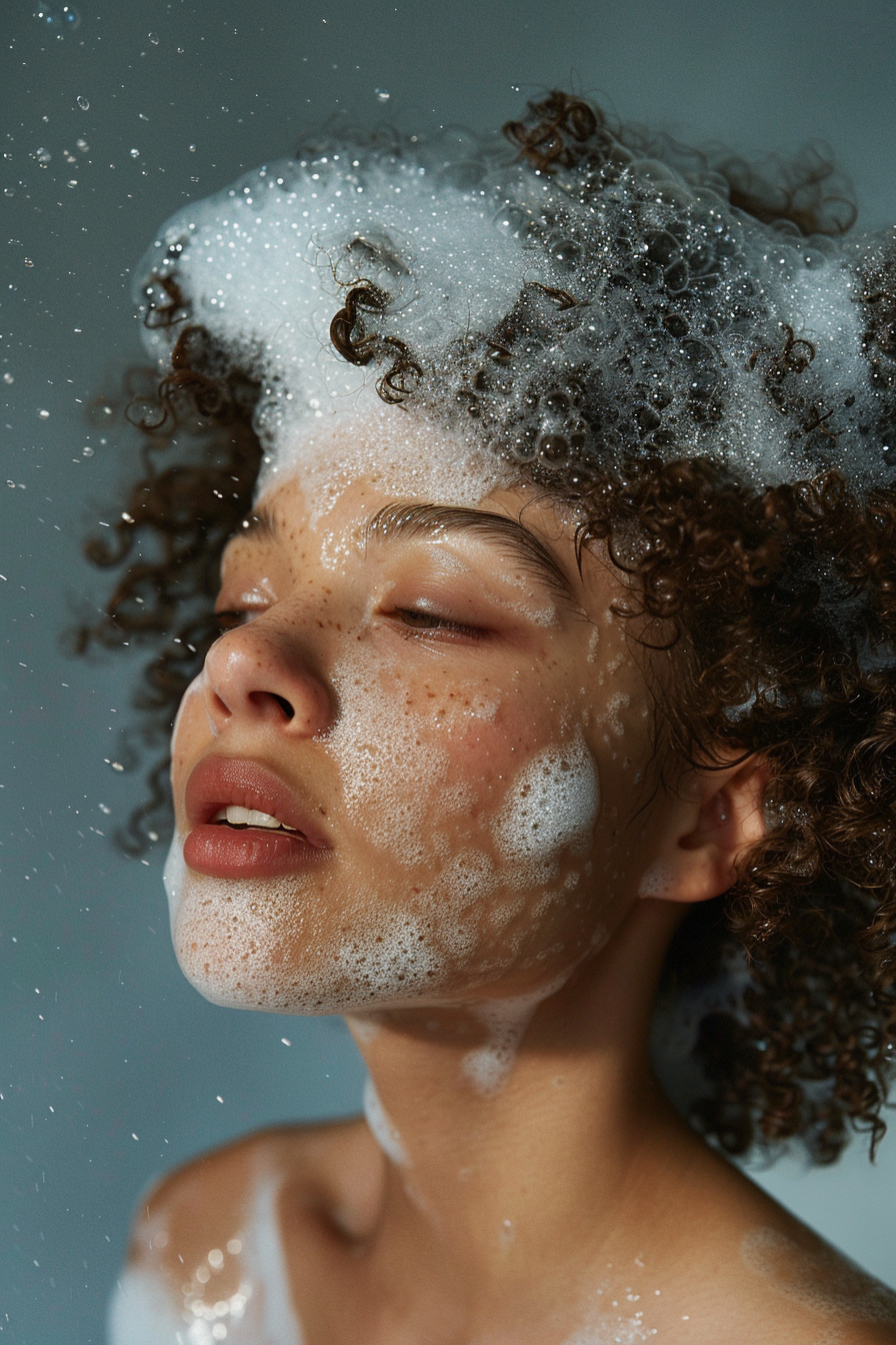 Shampoing Clarifiant Rééquilibrant — Algues Marines & Sel Rose d’Himalaya